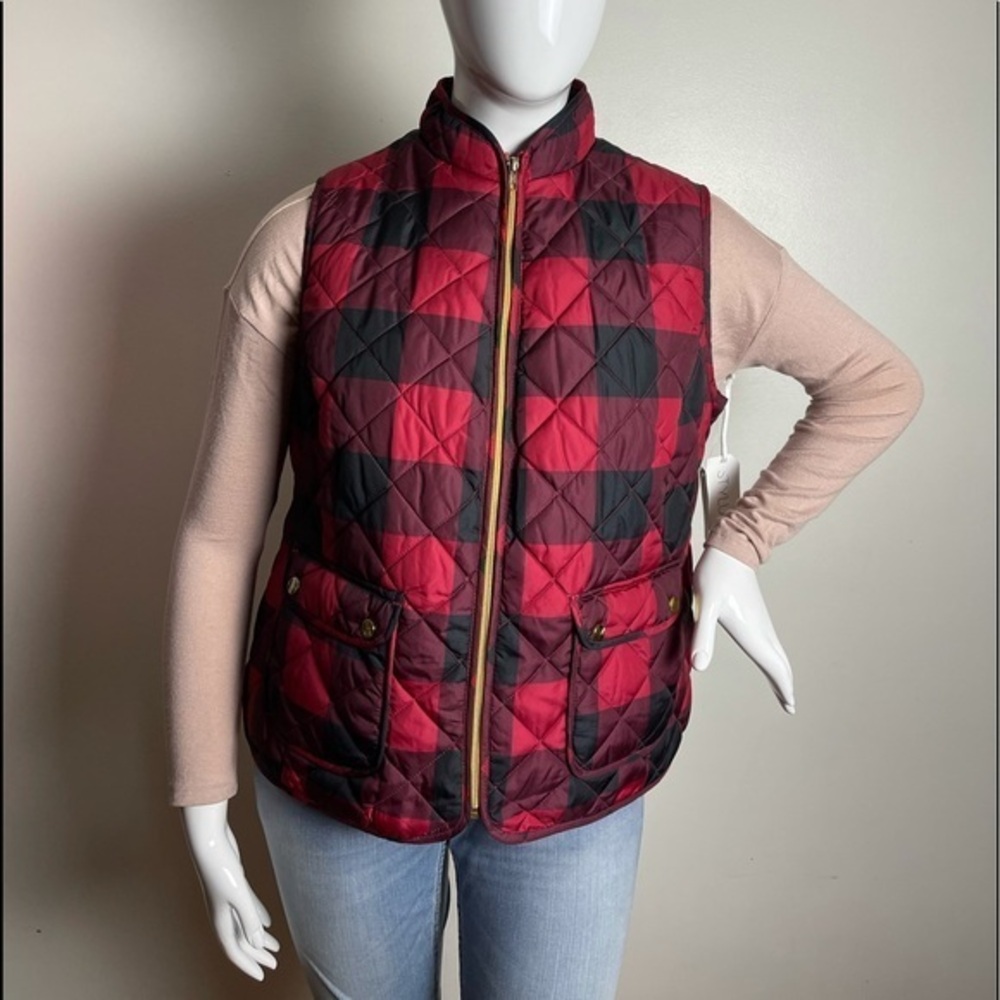 ⭐️St. John's Bay women’s Quilted Vest size‎ OX